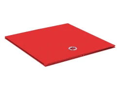 Acessórios De Arrumação*VCM Conjunto de 10 Caixa Dobrável | Caixa Dobrável Caixa de Tecido | Caixa Dobrável | Dimensões aprox. A. 28 x L. 27 x P. 27 cm | Prateleira - Boxas (Vermelho) Multicor