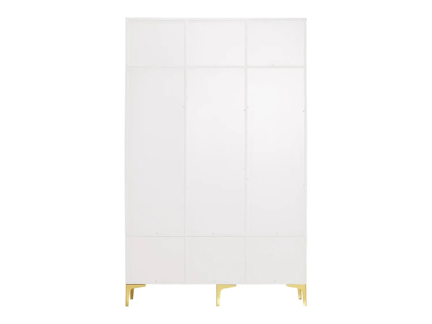 Móvel De Entrada*ModernLuxe Vestiário de entrada moderno - com cabide e guarda-sapatos - Branco