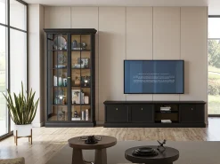 Vitrine AMBIHOME ARON 01 - , C102,5xA200xP40,5cm^ Vitrina
