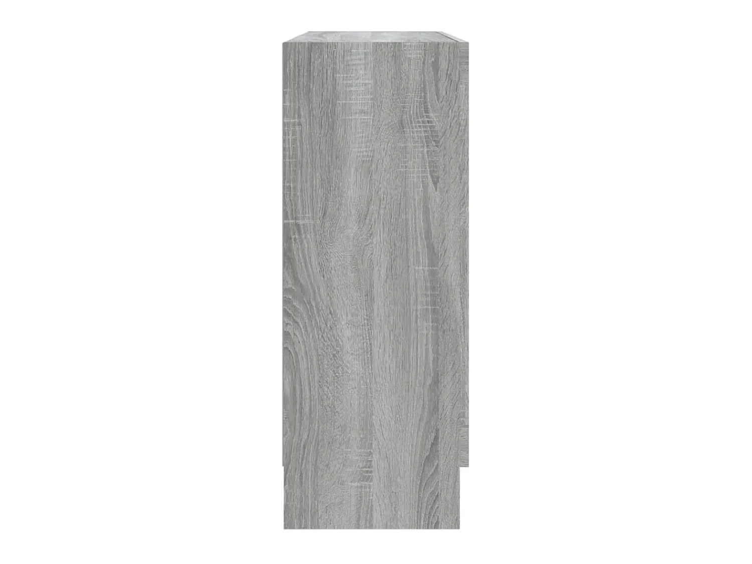 Hot Vitrine 82,5x30,5x80 cm derivados madeira sonoma PT458055 Cinzento